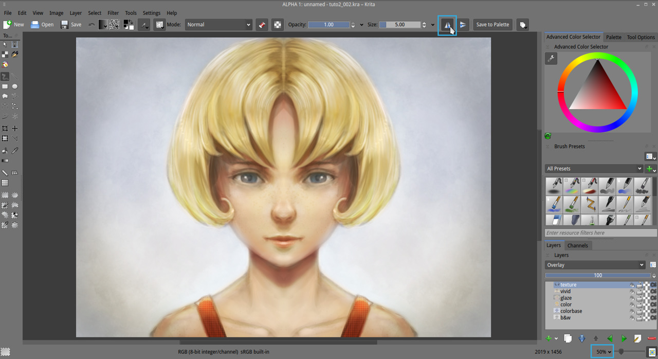 krita drawing software